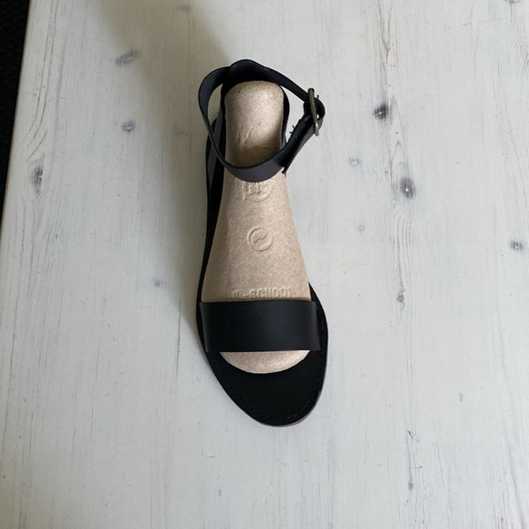 Madewell The Boardwalk Ankle Strap Leather Sandals, Size 10 - Picture 4 of 15